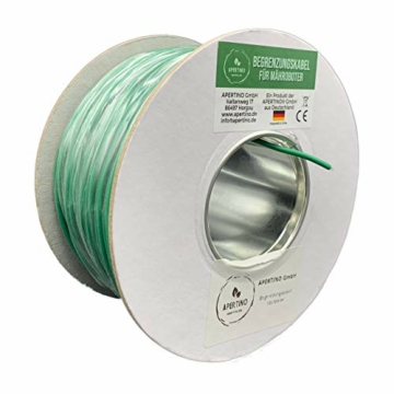 100m Begrenzungskabel für Mähroboter Rasenmäher Rasenroboter Begrenzungsdraht Suchkabel Leitkabel | aus BRD | Blitzversand | Deutsche Marke - 1