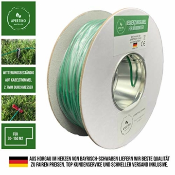 50m Begrenzungskabel für Mähroboter Rasenmäher Rasenroboter Begrenzungsdraht Suchkabel Leitkabel | aus BRD | Blitzversand | Deutsche Marke - 2