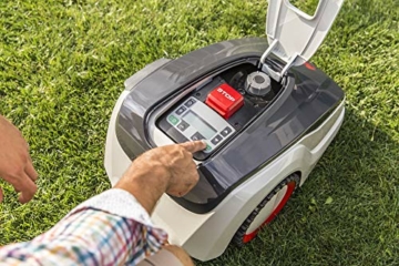 AL-KO Mähroboter Robolinho® 300 E, 20 cm Schnittbreite, Li-Ion Akku (2,5 Ah/max. 20 V), Rasenflächen bis 300 m², Steigfähigkeit bis 30 %, leise 60 dB(A) - 5