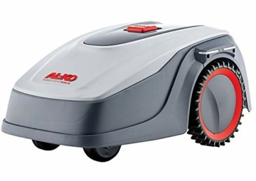 AL-KO Mähroboter Robolinho 500 E, 20 cm Schnittbreite, Li-Ion Akku (2,5 Ah/max. 20 V), Rasenflächen bis 500 m², Steigfähigkeit bis 45 %, leise 60 dB(A) - 2