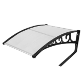 AUFUN Mähroboter Garage Dach Carport für Rasenmäher Automower 103 x 77 x 45,5 cm Mähroboter Carport Schutzhülle Schutz vor Regen, Hagel und UV-Strahlen - 1