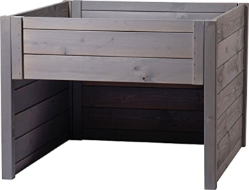 dobar Mährobotergarage mit integriertem Pflanzkasten - 1