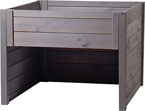 dobar Mährobotergarage mit integriertem Pflanzkasten - 1