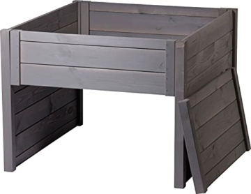 dobar Mährobotergarage mit integriertem Pflanzkasten - 2