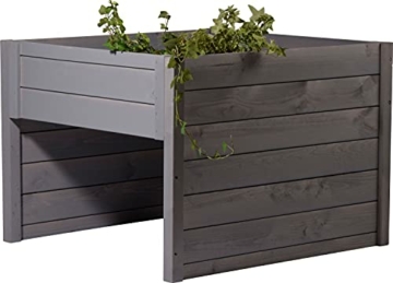 dobar Mährobotergarage mit integriertem Pflanzkasten - 4