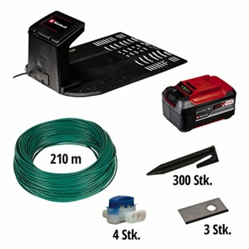 Einhell Mähroboter FREELEXO 1200 LCD BT (für bis zu 1200 m², Multizonen-Mäher, Bluetooth App-Steuerung, für Steigungen bis 35%, inkl. PXC-Akku und Installationszubehör) - 3