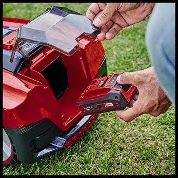 Einhell Mähroboter FREELEXO 350 Power X-Change (Li-Ion, Second-Area-Modus, bis 35% Steigung, für 350 m² Rasenfläche geeignet, Stoß-/Kipp-/Hebe-/Regensensor, inkl. Installations Kit) - 11