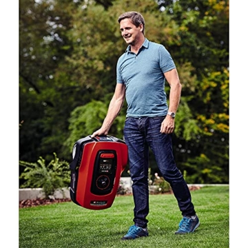 Einhell Mähroboter FREELEXO Kit 600 Power X-Change (für 600 m², Multizonenmäher, Bluetooth App, inkl. 2,5 Ah PXC Akku, 140 m Draht, 200 Haken, 3 Klingen, 4 Klemmen, Installationsset) - 11