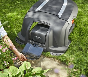Gardena Garage für Mähroboter: Garage passend für Gardena SILENO, SILENO+, smart SILENO, smart SILENO+, dient als Sonnenschutz und Regenschutz für Rasenroboter und Ladestation (4011-20) - 6
