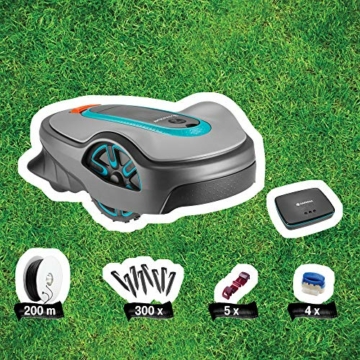 Gardena smart SILENO life Set: Mähroboter für Rasenflächen bis 1000 qm, steuerbar per smart App, geräuscharm, inkl. smart Gateway (19114-20) - 7