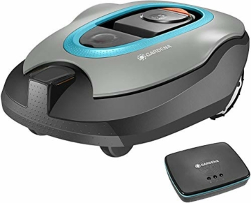 Gardena smart system Set: Mähroboter smart SILENO+ bis zu 2000 m² Rasenfläche, steuerbar per smart App, geräuscharm, Spiralmähfunktion, inkl. smart Gateway (19065-60) - 1