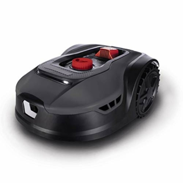 Mähroboter bis zu 500 qm² | 18cm Schnittbreite | 20-60 mm Schnitthöhe | Regensensor | Wireless App-gesteuert | Digitale Anzeige | 35% Steigung | Practixx PX-RRM-500Wi Akku Rasenmäher - 5