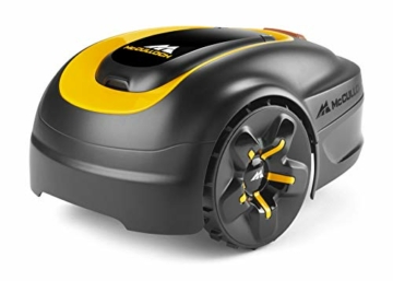 McCulloch ROB Elektrischer Rasenmäher S600: Mähroboter für Gärten bis 600 qm, Schnitthöhe 20-50 mm, Steigung 35 Prozent, Diebstahlschutz, Mulchfunktion (Art.-Nr. 00096-77.981.25) - 2