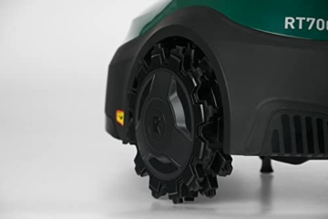 ROBOMOW RT700 Robotermäher/Rasenroboter für Flächen bis 700 qm | 4,3 Ah; 18cm Schnittbreite; einfache Installation, selbstreinigend und inkl. schwimmendem Mähdeck, Mulchreiniger - 7