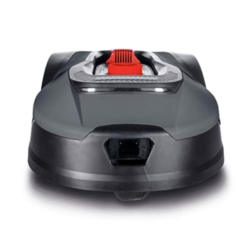 Scheppach Mähroboter RLM500W bis zu 500 qm² | 18cm Schnittbreite | 20-60 mm Schnitthöhe | Regensensor | WiFi & BT | App gesteuert | 35% Steigung | inkl. Station, 9 Messer, 100m Kabel & 130 Bodenhaken - 4