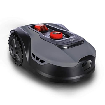 Scheppach Mähroboter RLM500W bis zu 500 qm² | 18cm Schnittbreite | 20-60 mm Schnitthöhe | Regensensor | WiFi & BT | App gesteuert | 35% Steigung | inkl. Station, 9 Messer, 100m Kabel & 130 Bodenhaken - 1
