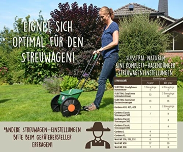Substral Naturen 6in1 Komplett Rasendünger, mit Sofort und Langzeitwirkung mit Extra Kalk und Kalium, 270 m², 20 kg - 4