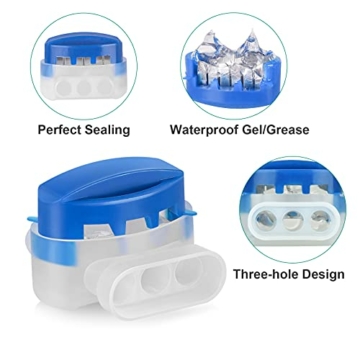 Supamz Kabelverbinder, 20 Stücke Kabelverbinder for Mähroboter Rasenroboter Rasenmäher Automower 314 Wasserdicht Kabelklemmen Anschlussklemmen Kabel Verbinder für Gardena Mähroboter - 4