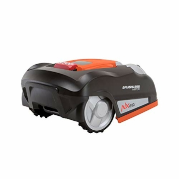 Yard Force Mähroboter NX60i bis zu 600 qm - Selbstfahrender Rasenmäher Roboter mit WLAN-Verbindung, App-Steuerung, iRadar Ultraschallsensor, Kantenschneide-Funktion, LCD-Bedienfeld mit Nummernblock - 2