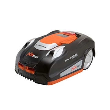 Yard Force Mähroboter NX60i bis zu 600 qm - Selbstfahrender Rasenmäher Roboter mit WLAN-Verbindung, App-Steuerung, iRadar Ultraschallsensor, Kantenschneide-Funktion, LCD-Bedienfeld mit Nummernblock - 1