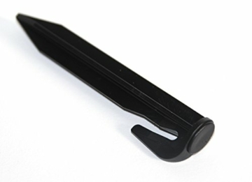 Yardforce ® kompatible Haken Nägel Mähroboter Kabel Befestigungs Heringe Erdanker - verstärkter HQ ABS, Stück:100 - 5