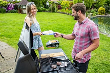 YARD FORCE Mähroboter NX100i bis zu 1000 qm -- Selbstfahrender Rasenmäher Roboter mit App-Steuerung, iRadar Ultraschallsensor, Multizonenprogrammierung, LCD-Bedienfeld mit Nummernblock - 3