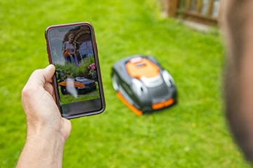 YARD FORCE Mähroboter NX100i bis zu 1000 qm -- Selbstfahrender Rasenmäher Roboter mit App-Steuerung, iRadar Ultraschallsensor, Multizonenprogrammierung, LCD-Bedienfeld mit Nummernblock - 5