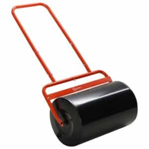 Outsunny Rasenwalze mit 38L Wasser Stahl Metall Rot 58L x 32